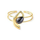 CONJUNTO FOLHEADO A OURO