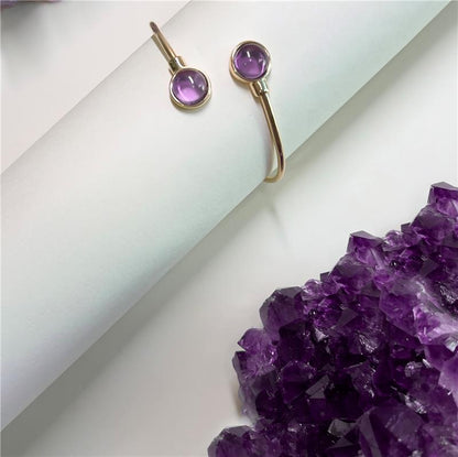 Pulseira Possebon Folheada a Ouro - Pedra Natural