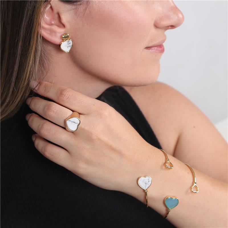 Pulseira Brilhato Pedras Naturais Brasileiras — Folheado a Ouro