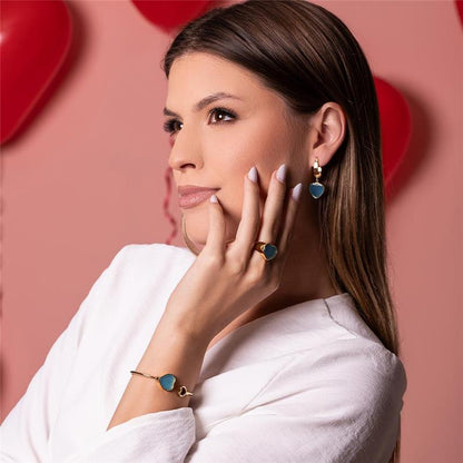 Pulseira Brilhato Pedras Naturais Brasileiras — Folheado a Ouro