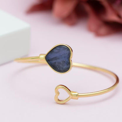 Pulseira Brilhato Pedras Naturais Brasileiras — Folheado a Ouro