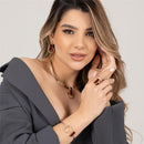 PULSEIRA FOLHEADO A OURO