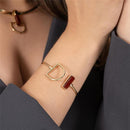 PULSEIRA FOLHEADO A OURO