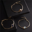 PULSEIRA FOLHEADO A OURO