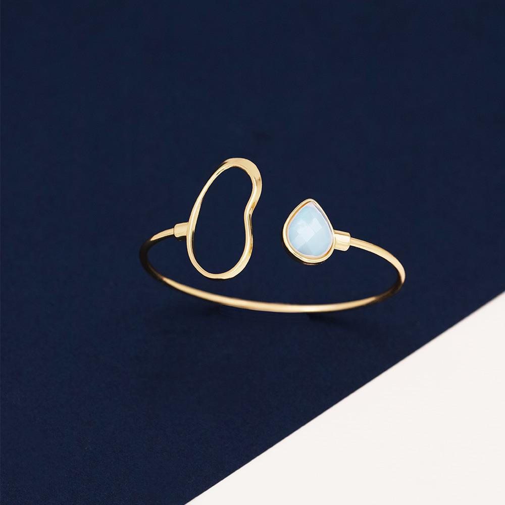 PULSEIRA FOLHEADO A OURO