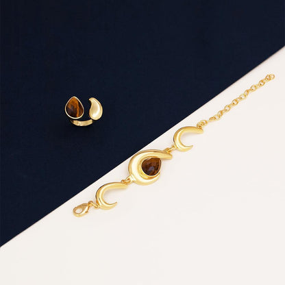 PULSEIRA FOLHEADO A OURO