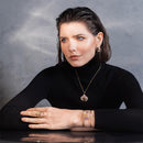 PULSEIRA FOLHEADO A OURO