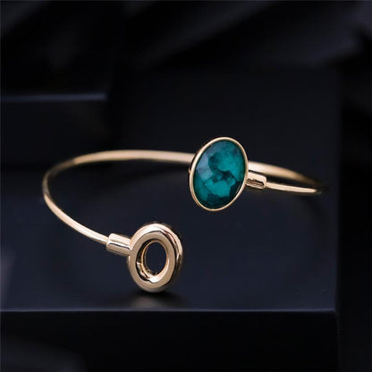Pulseira Brilhato Pedras Naturais Brasileiras — Folheado a Ouro