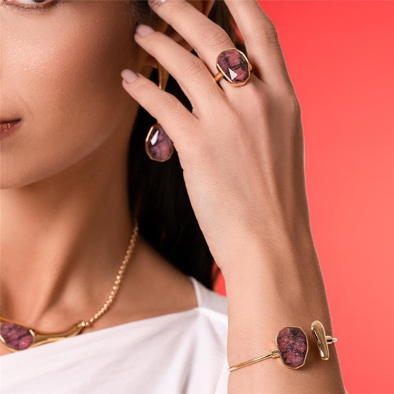 PULSEIRA FOLHEADO A OURO