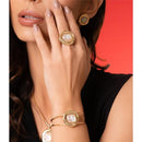 PULSEIRA FOLHEADO A OURO