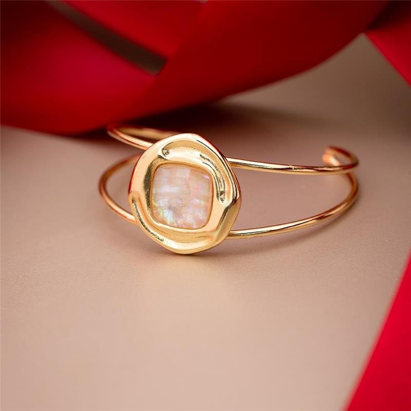 PULSEIRA FOLHEADO A OURO