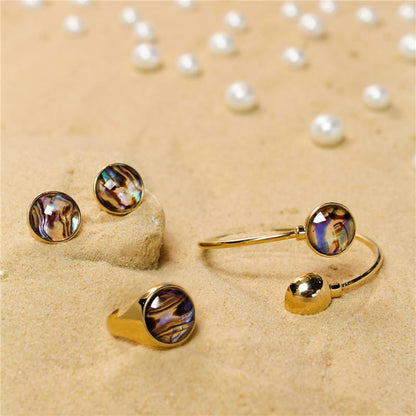 Pulseira Possebon Folheada a Ouro - Pedra Natural