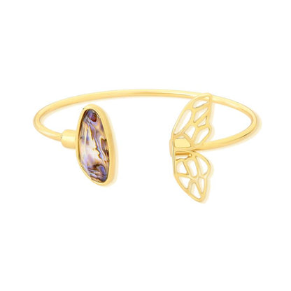 Pulseira Brilhato Pedras Naturais Brasileiras — Folheado a Ouro