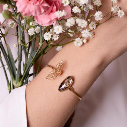 Pulseira Brilhato Pedras Naturais Brasileiras — Folheado a Ouro