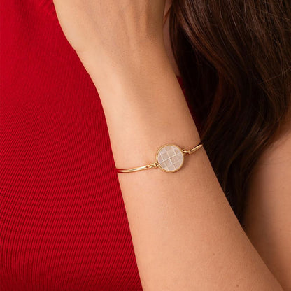 Pulseira Brilhato Pedras Naturais Brasileiras — Folheado a Ouro