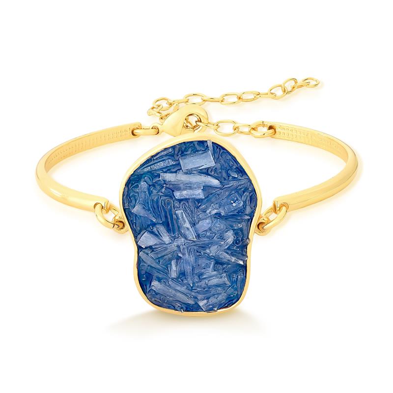 Pulseira Possebon Folheada a Ouro - Pedra Natural