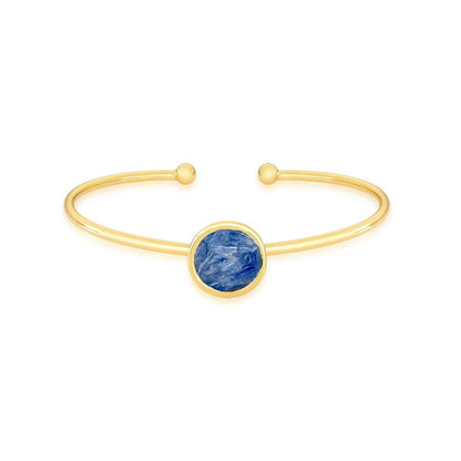 Pulseira Brilhato Pedras Naturais Brasileiras — Folheado a Ouro