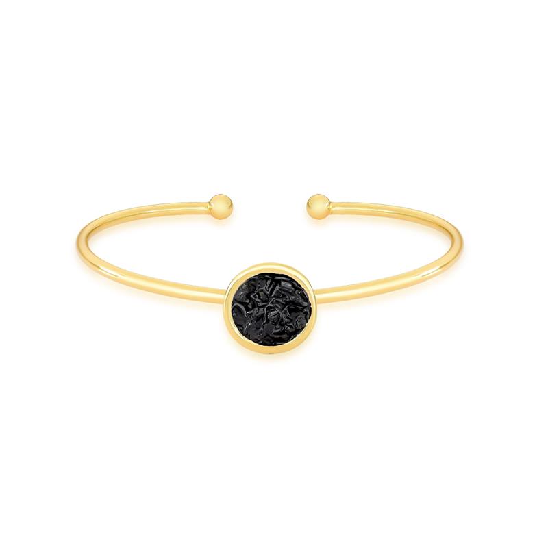 Pulseira Brilhato Pedras Naturais Brasileiras — Folheado a Ouro