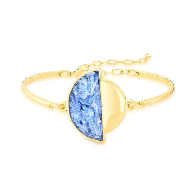 Pulseira Possebon Folheada a Ouro - Pedra Natural