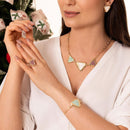 PULSEIRA FOLHEADO A OURO