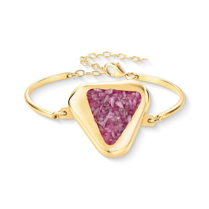 Pulseira Brilhato Pedras Naturais Brasileiras — Folheado a Ouro