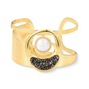 PULSEIRA FOLHEADO A OURO