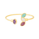 PULSEIRA FOLHEADO A OURO