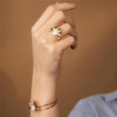 PULSEIRA FOLHEADO A OURO