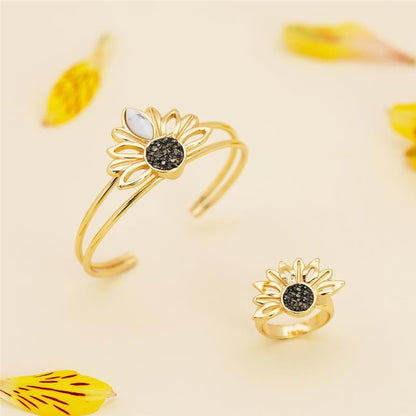 Pulseira Brilhato Pedras Naturais Brasileiras — Folheado a Ouro