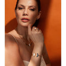 PULSEIRA FOLHEADO A OURO