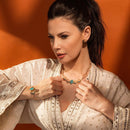 PULSEIRA FOLHEADO A OURO