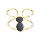 CONJUNTO FOLHEADO A OURO