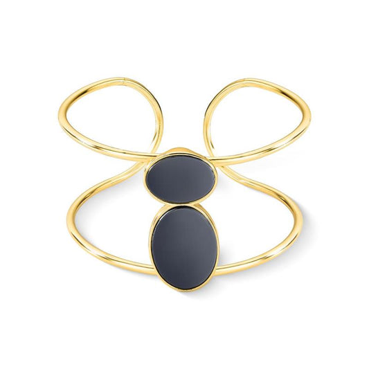 Pulseira Brilhato Pedras Naturais Brasileiras — Folheado a Ouro