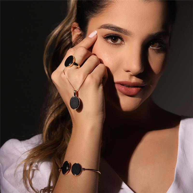Pulseira Brilhato Pedras Naturais Brasileiras — Folheado a Ouro