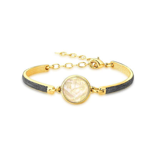 Conjunto Brilhato Colecao Conchas com rodio branco
