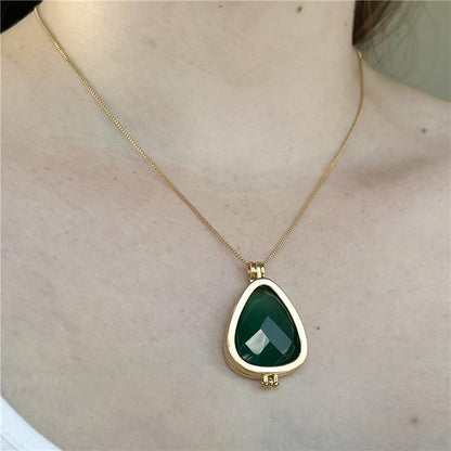 Combo Brilhato Coleção Relicário com pedra escudo facetada