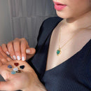 COMBO RELICÁRIO FOLHEADO A OURO