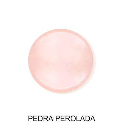 Pedra com efeito perolado para relicário Brilhato