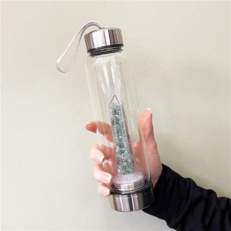 GARRAFA BOAS VIBRAÇÕES - CAPA ROSA