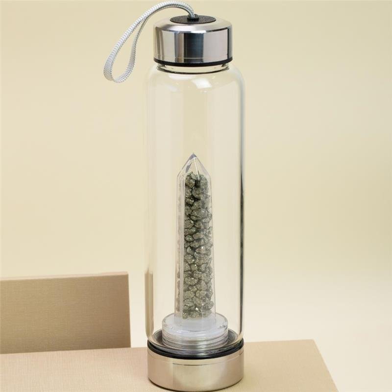 GARRAFA BOAS VIBRAÇÕES - CAPA ROSA