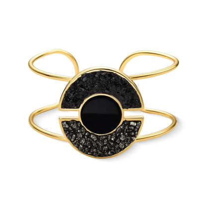 Pulseira Brilhato Pedras Naturais Brasileiras — Folheado a Ouro