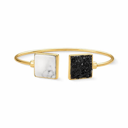 Pulseira Brilhato Pedras Naturais Brasileiras — Folheado a Ouro