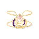 PULSEIRA FOLHEADO A OURO