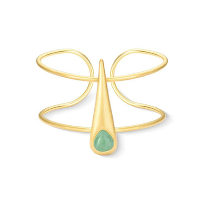 Pulseira Brilhato Pedras Naturais Brasileiras — Folheado a Ouro